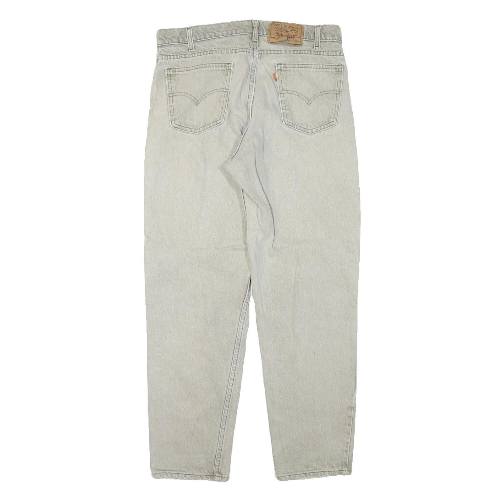 LEVI'S Mens Regular Fit Denim Jeans Light Blue W32 L30 Classic Zip Cotton Blend