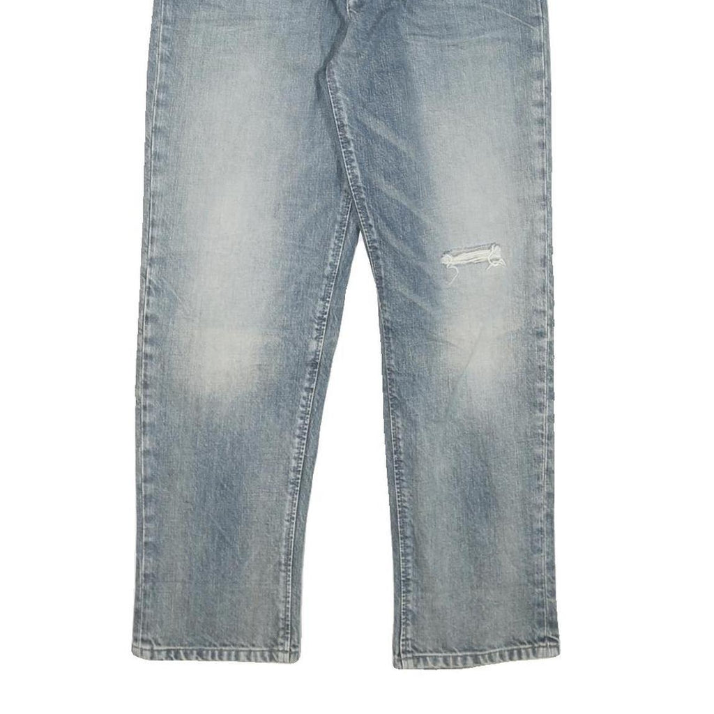 CALVIN KLEIN JEANS Womens Regular Fit Straight Denim Light Wash W29 L27 Classic