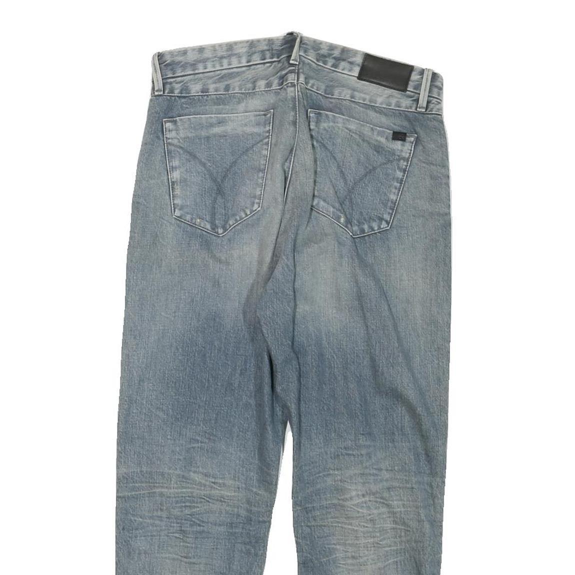 CALVIN KLEIN JEANS Womens Regular Fit Straight Denim Light Wash W29 L27 Classic