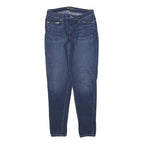 LEVI'S Womens Jeans Blue Slim Skinny Denim Raw W29 L30 Stylish Comfortable