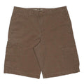 DICKIES Mens Shorts Brown Cargo Cotton Blend M W32 Casual Workwear Pocketed