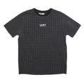 FILA Mens Black Graphic T-Shirt M Short Sleeve Crew Neck Cotton Blend
