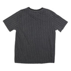 FILA Mens Black Graphic T-Shirt M Short Sleeve Crew Neck Cotton Blend