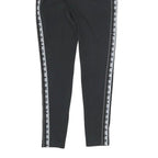 UNDER ARMOUR Womens Black Joggers S W26 Logo Stripe Slim Fit