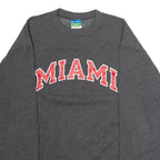 CHAMPION Miami Mens Sweatshirt Grey Crew Neck USA M