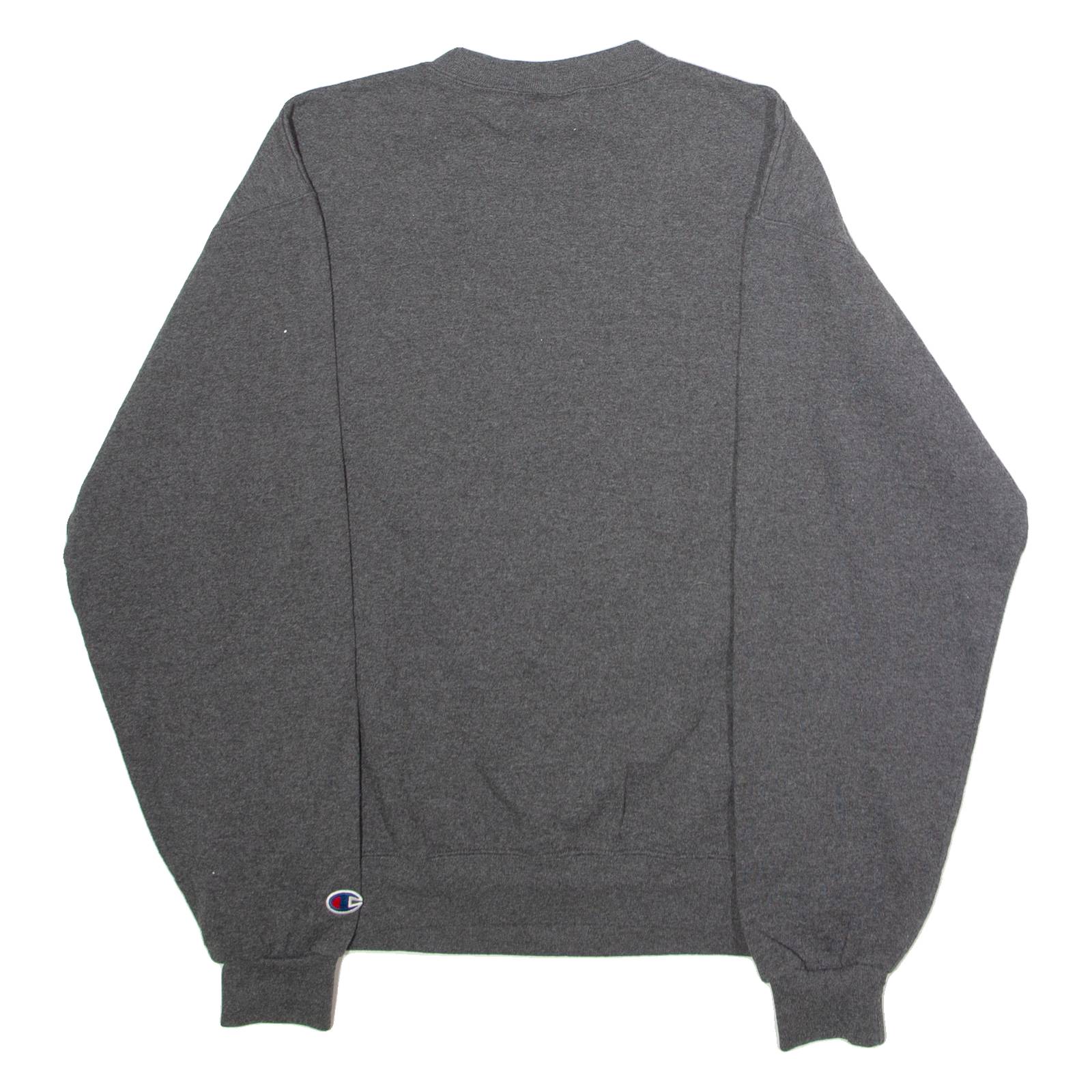 CHAMPION Miami Mens Sweatshirt Grey Crew Neck USA M
