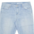 DKNY Womens Denim Shorts Blue UK 12 W36