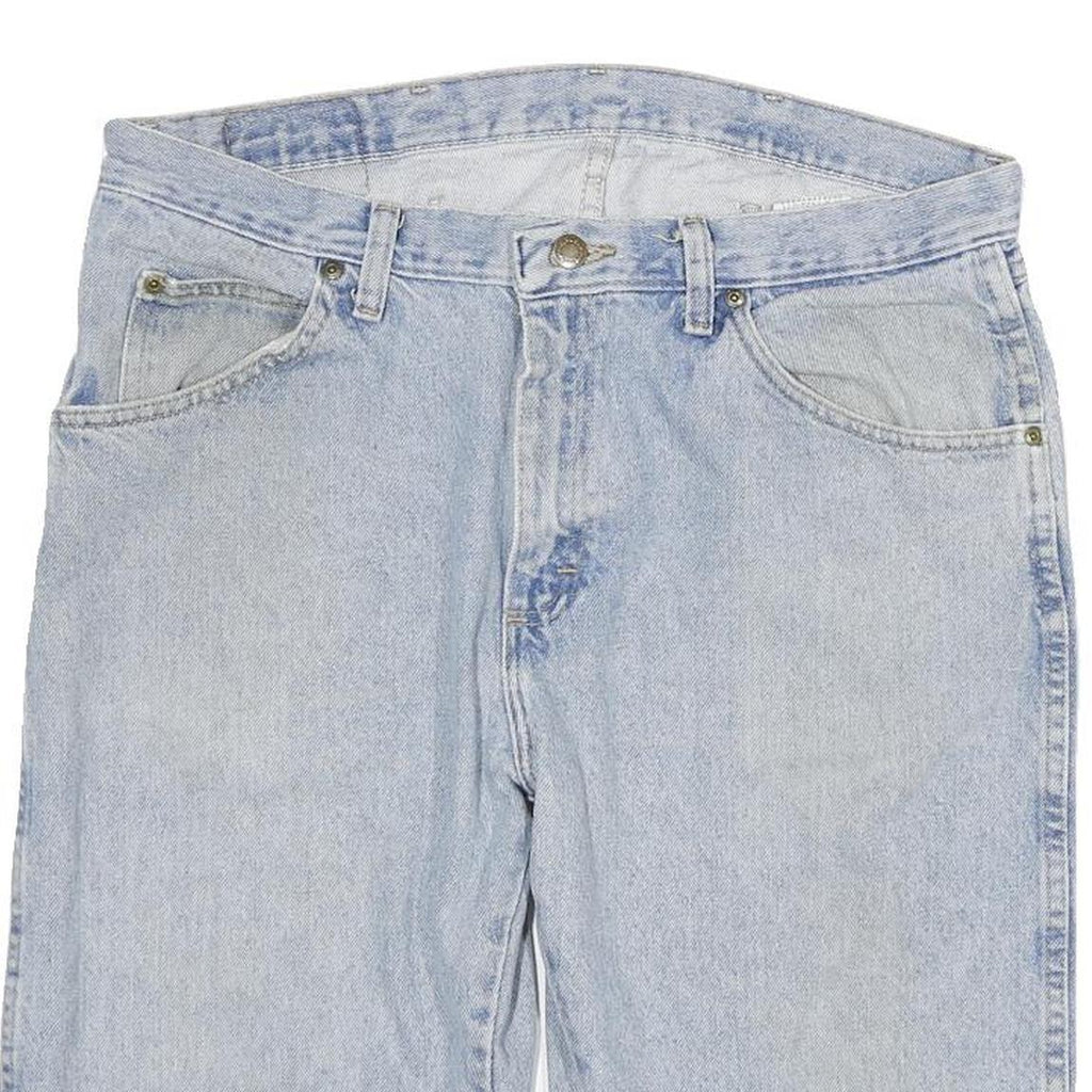 WRANGLER Mens Denim Blue Casual Shorts XL W34 Cotton Blend Classic Fit