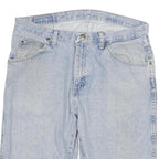 WRANGLER Mens Denim Blue Casual Shorts XL W34 Cotton Blend Classic Fit