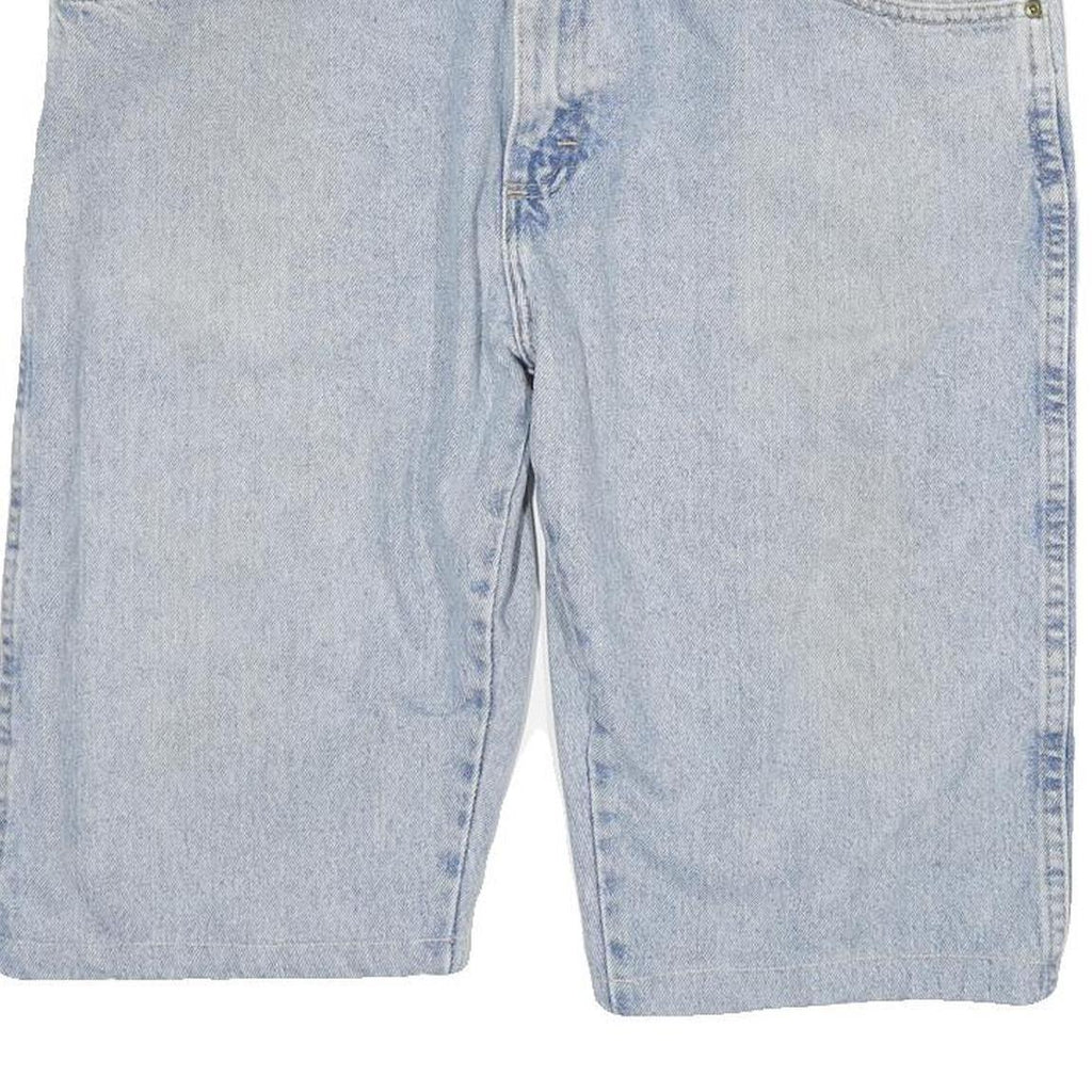 WRANGLER Mens Denim Blue Casual Shorts XL W34 Cotton Blend Classic Fit