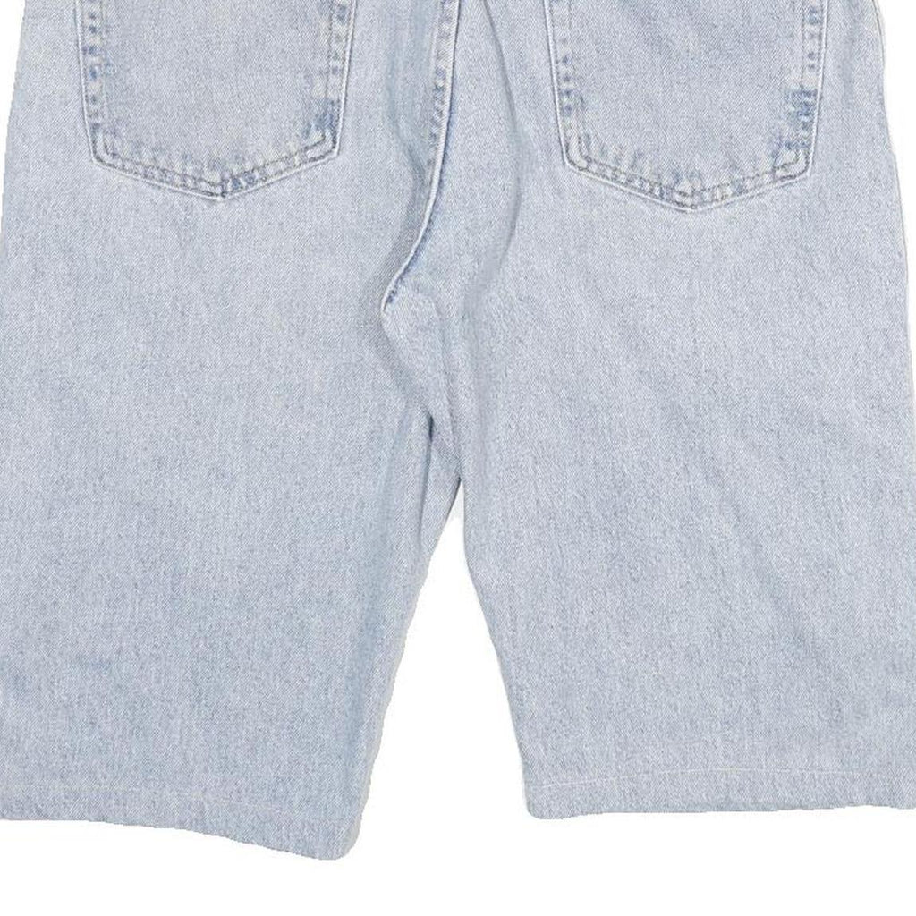 WRANGLER Mens Denim Blue Casual Shorts XL W34 Cotton Blend Classic Fit