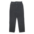 CALVIN KLEIN JEANS Womens Regular Black Denim W29 L30 Classic Cotton Zip Pockets