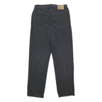 CALVIN KLEIN JEANS Womens Regular Black Denim W29 L30 Classic Cotton Zip Pockets