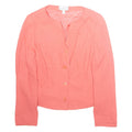 COLLECTION Womens Blazer Jacket Pink S