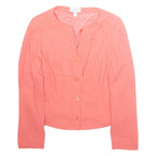 COLLECTION Womens Blazer Jacket Pink S