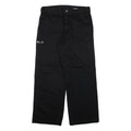 DICKIES Womens Trousers Black Relaxed Straight W30 L27