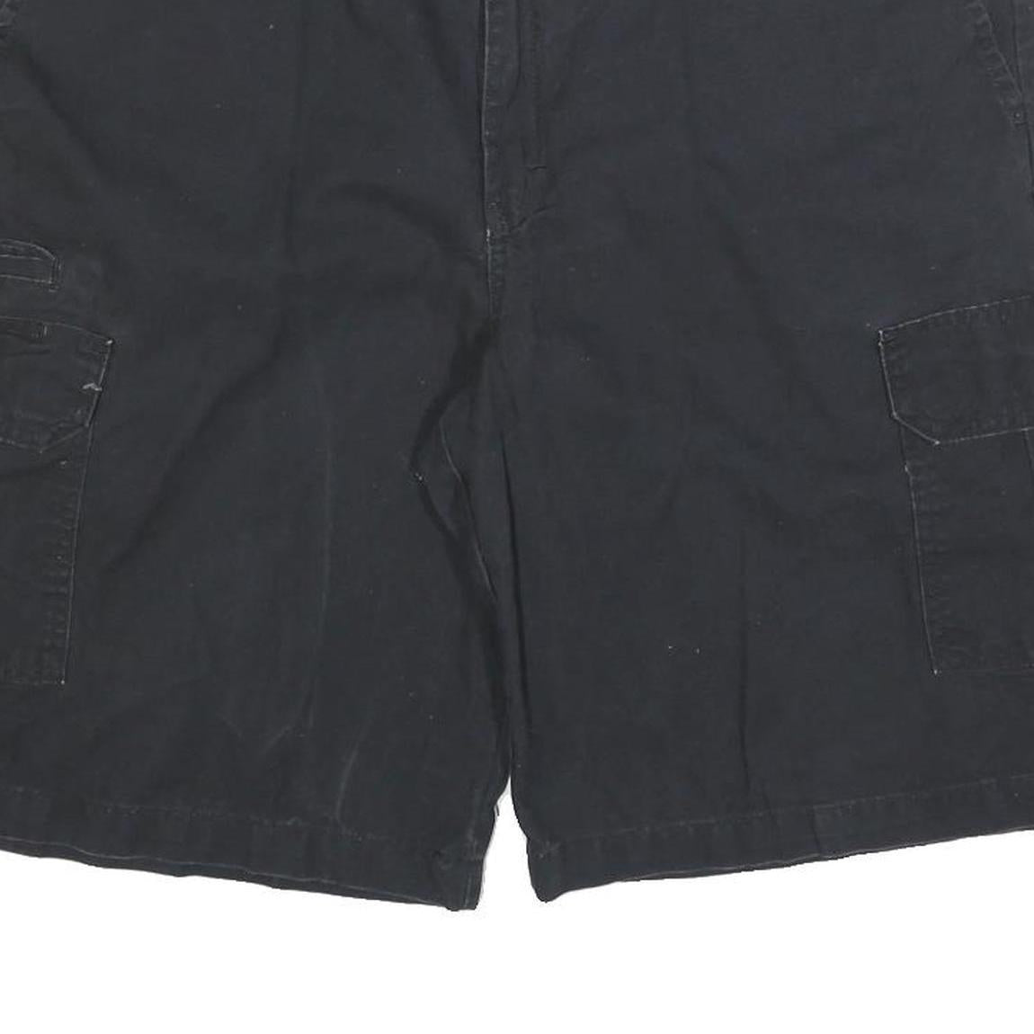 DICKIES Mens Cargo Shorts Black XL W40 Cotton Blend Casual Workwear