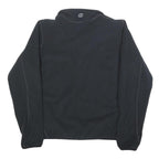 BERGHAUS Womens Black Plain Polyester Pullover Jumper UK 14 Outdoor Casual