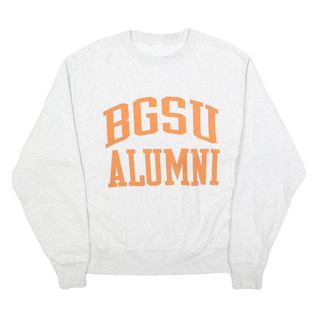 CHAMPION REVERSE WEAVE Mens Grey BGSU Alumni Crew Neck M Cotton Sweatshirt