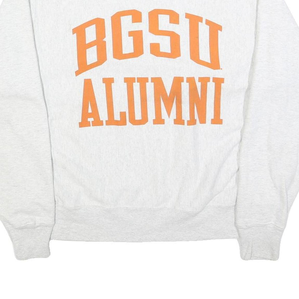 CHAMPION REVERSE WEAVE Mens Grey BGSU Alumni Crew Neck M Cotton Sweatshirt