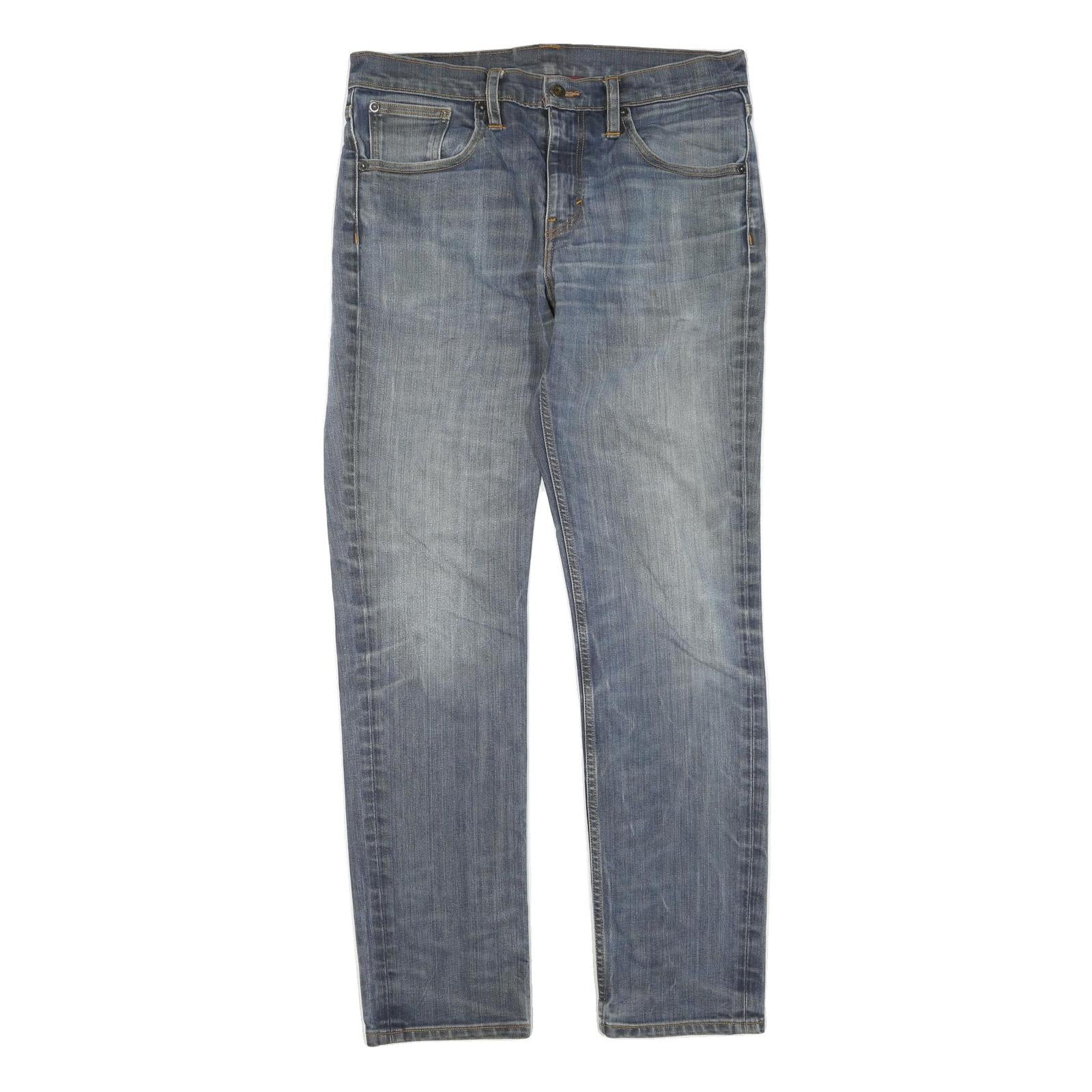 LEVI'S 511 Slim Womens Jeans Blue Regular Slim Denim Medium W34 L32 Classic Fit