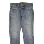 LEVI'S 511 Slim Womens Jeans Blue Regular Slim Denim Medium W34 L32 Classic Fit