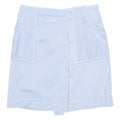 TOMMY HILFIGER Womens Straight Skirt Blue Knee Length Striped UK 8