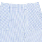 TOMMY HILFIGER Womens Straight Skirt Blue Knee Length Striped UK 8