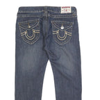 TRUE RELIGION Womens Jeans Blue Regular Straight Denim Medium W30 L25 Authentic