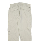 SALEWA Womens Regular Fit Beige Lightweight Polyester Blend Trousers W34 L32