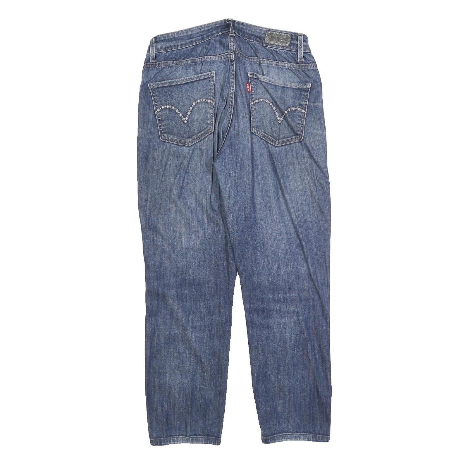 LEVI'S Womens Slim Blue Denim Jeans W29 L26 Stylish Comfortable Casual