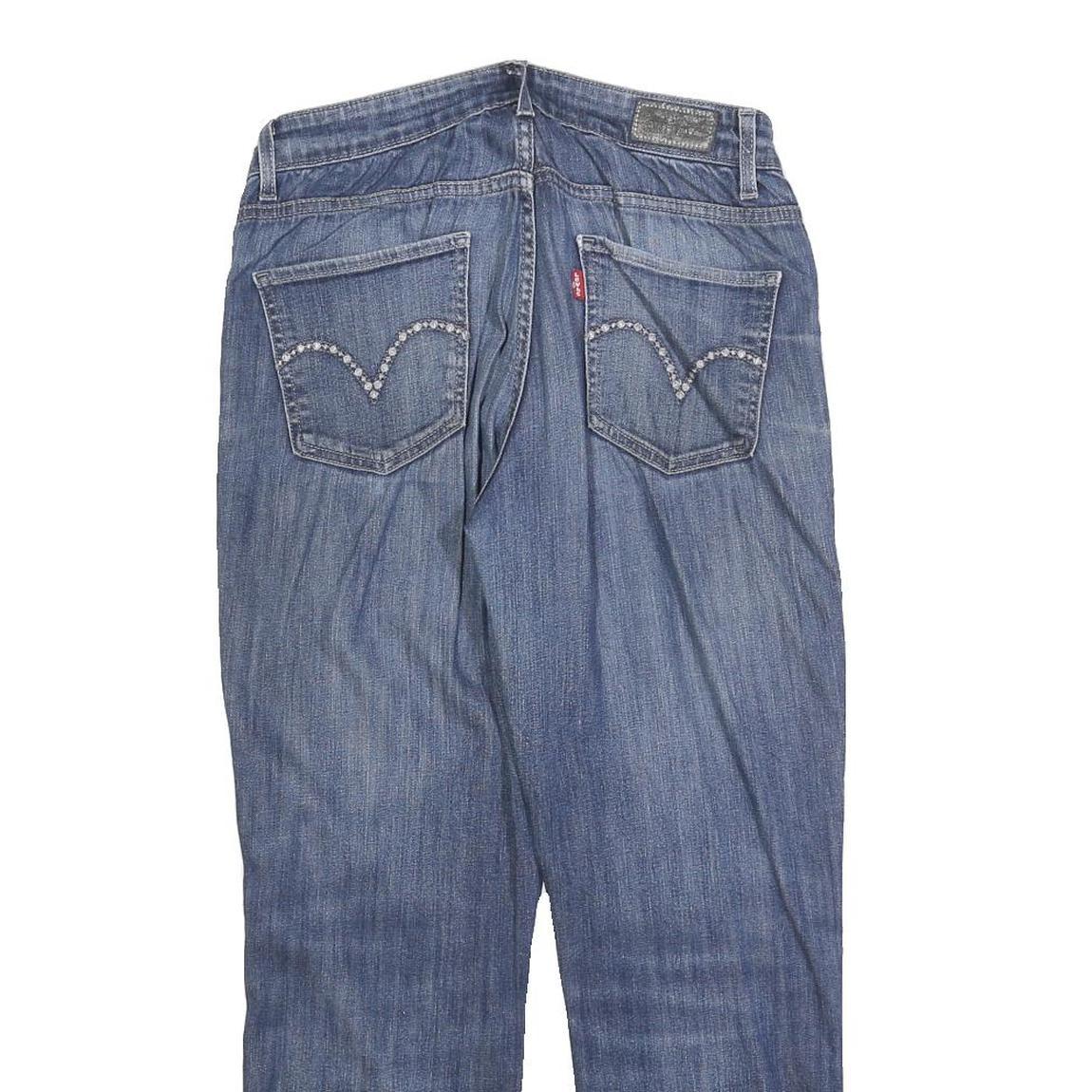 LEVI'S Womens Slim Blue Denim Jeans W29 L26 Stylish Comfortable Casual