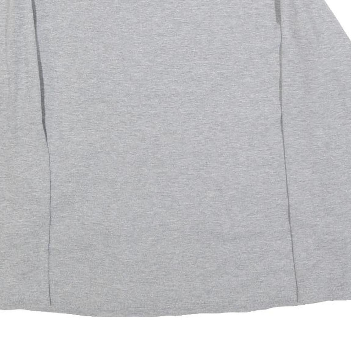 AUSTRALIAN Womens Grey Sweatshirt S Cotton Blend Crew Neck Heart Print Casual