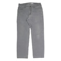 CARHARTT Mens Cotton Blend Grey Regular Straight Trousers W32 L28 Workwear
