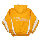 LOGO 7 Mens Yellow & White Tennessee Volunteers Hooded Jacket M Nylon Zip Plain