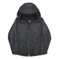 THE NORTH FACE Womens Grey Zip Jacket M Polyester Blend Outdoor Hooded
