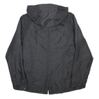 THE NORTH FACE Womens Grey Zip Jacket M Polyester Blend Outdoor Hooded