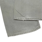 CARHARTT Mens Cotton Grey Relaxed Straight Trousers W31 L32 Workwear Utility