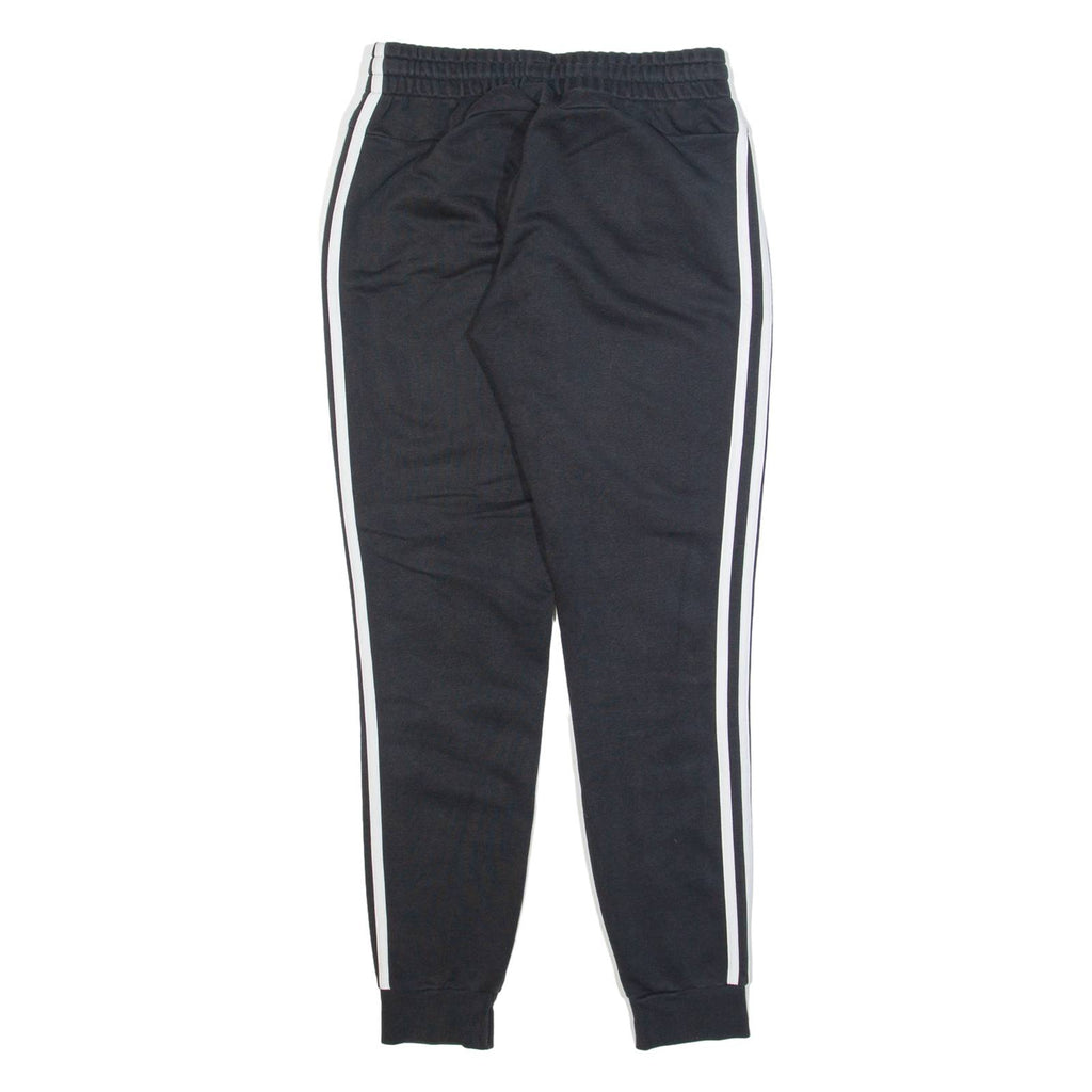 ADIDAS Mens Joggers Black Tapered S W26 L28