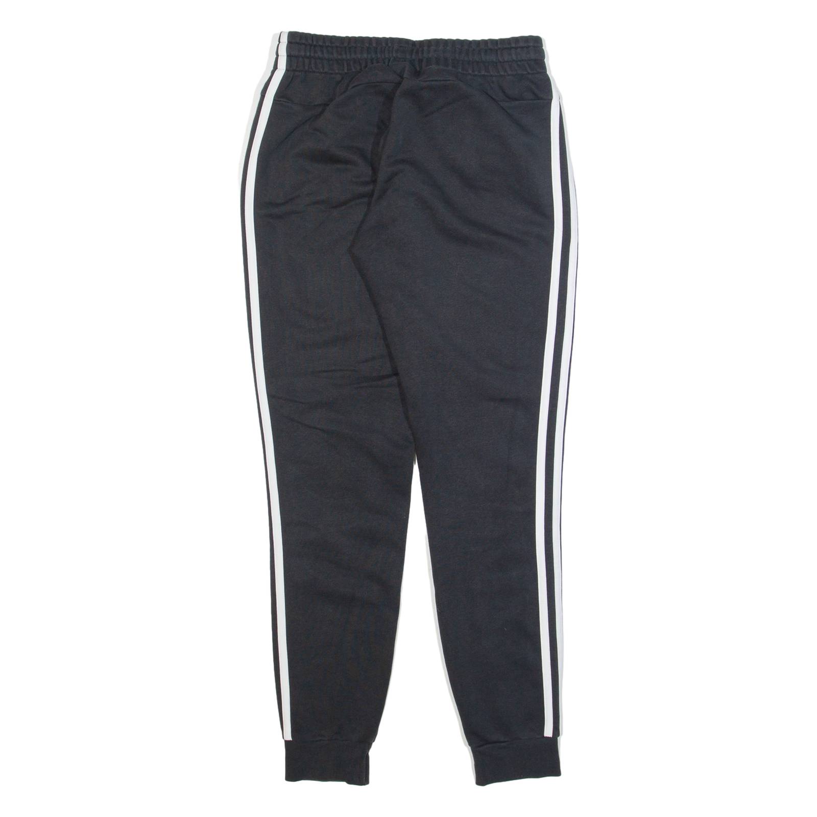 ADIDAS Mens Joggers Black Tapered S W26 L28