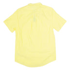 TOMMY HILFIGER Mens Plain Shirt Yellow S