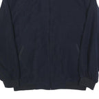 KINGFIELD Mens Navy Bomber Jacket XL Polyester Blend Zip Plain Casual