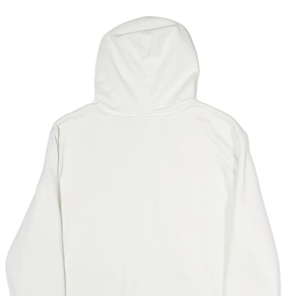 PUMA Mens White Hoodie M Cotton Blend Camouflage Print