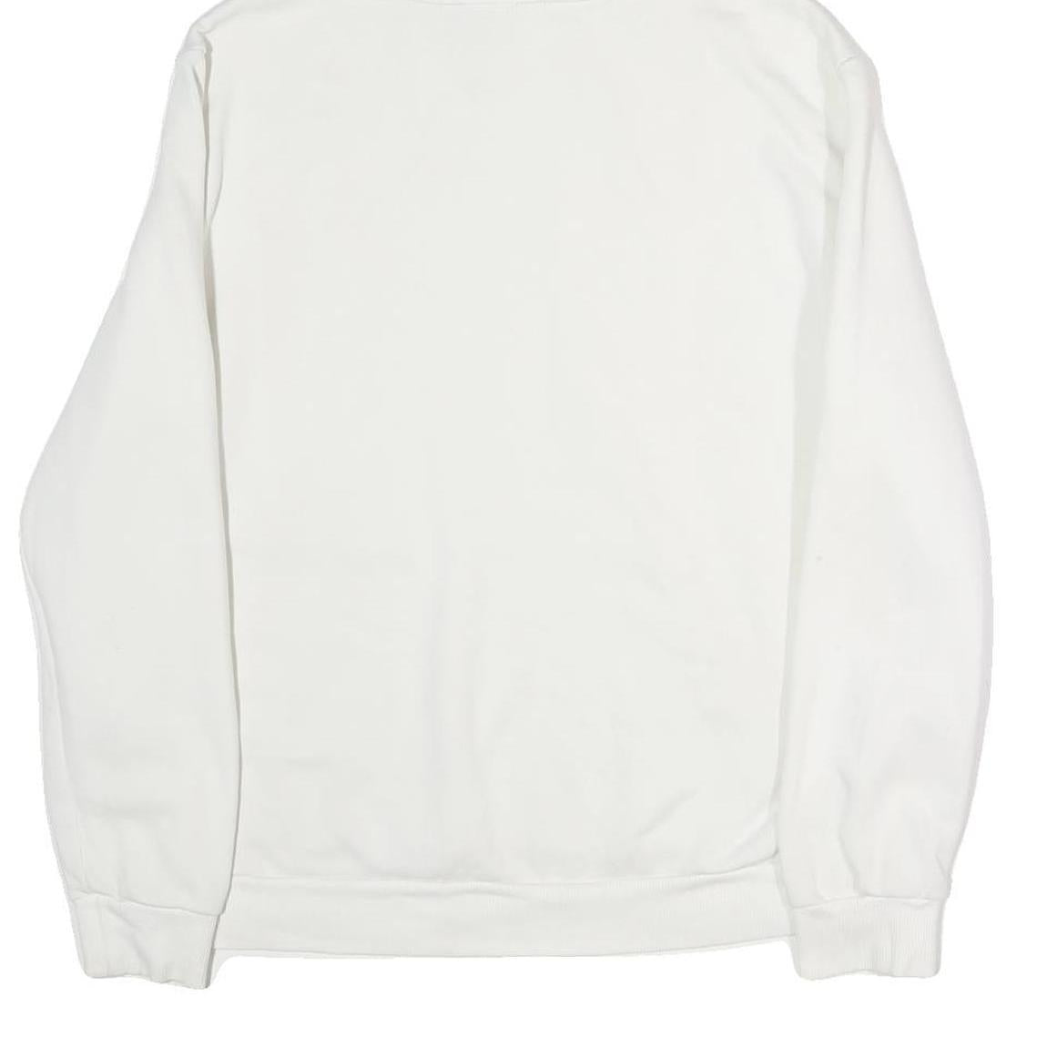 PUMA Mens White Hoodie M Cotton Blend Camouflage Print