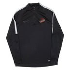 NIKE Paris Mens Sweatshirt Black 1/4 Zip M