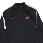 NIKE Paris Mens Sweatshirt Black 1/4 Zip M