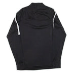 NIKE Paris Mens Sweatshirt Black 1/4 Zip M