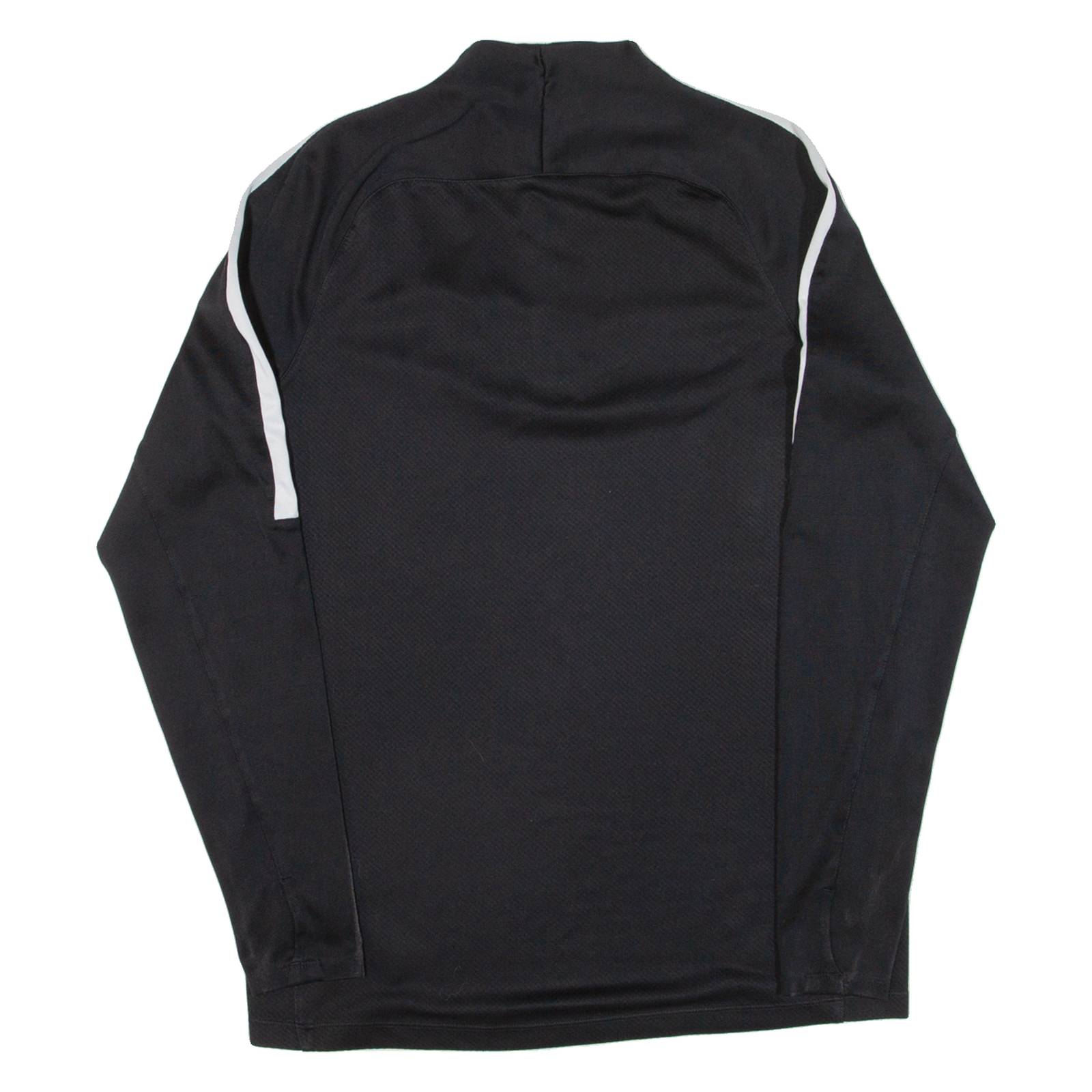 NIKE Paris Mens Sweatshirt Black 1/4 Zip M