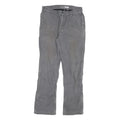 CARHARTT Mens Cotton Blend Grey Relaxed Straight Trousers W30 L30 Workwear