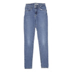 LEVI'S 721 High Rise Skinny Womens Jeans Blue Slim Denim Medium W27 L32 Stretch